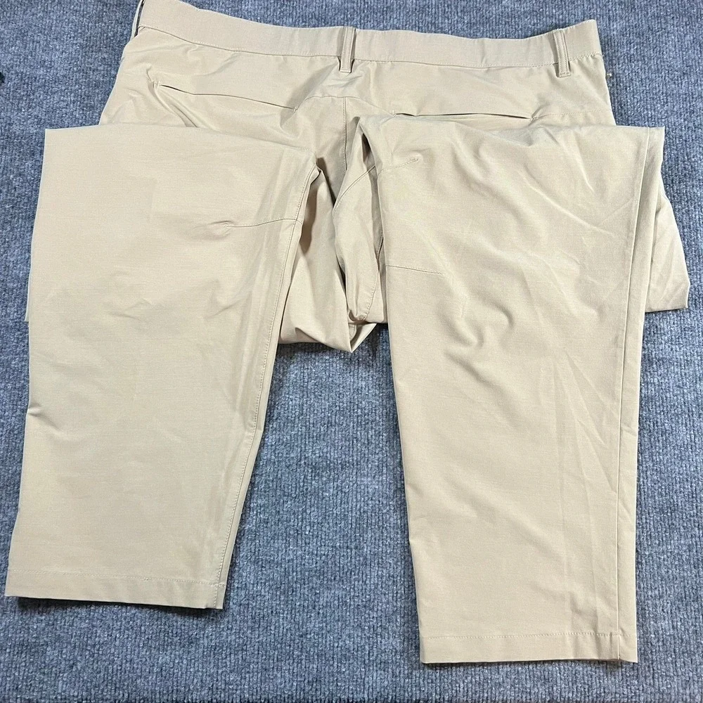 Fabletics XXL Mens Tan Pants Lightweight Golf‎ Walking Casual